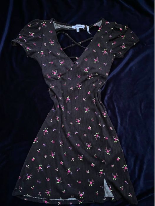 летнее платье короткое черное / қысқа қара жазғы көйлек