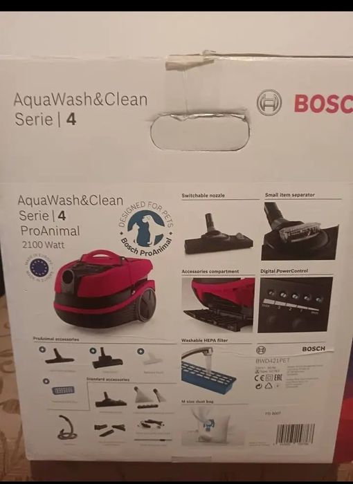 Перяща прахосмукачка Bosch