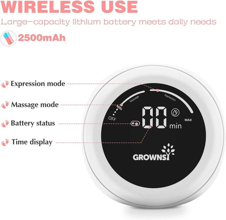 Двойна електрическа помпа за кърма с 2500mAh батерия