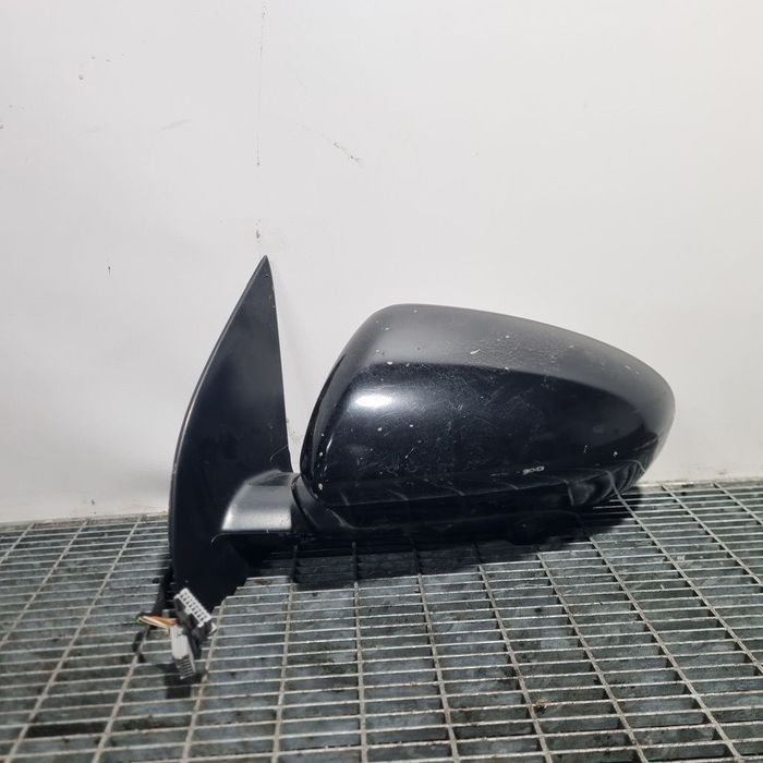 Oglinda stanga Nissan Qashqai Facelift 2010 - 2013 4 Usi Super White 326 (1404) Cu ...