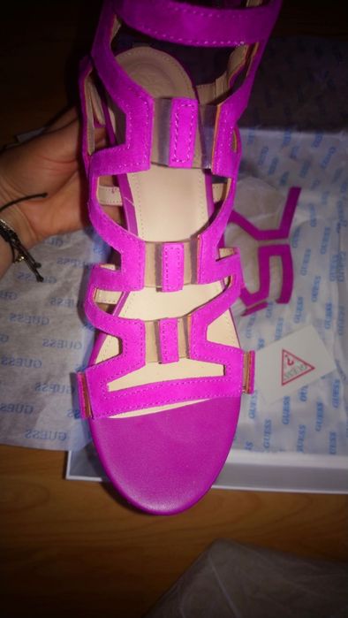 Sandale Guess dama produs nou 38 fuxia