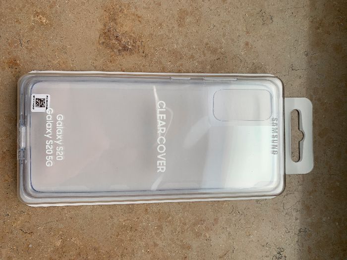 Чисто нов оригинален прозрачен кейс калъф за Samsung Galaxy S20