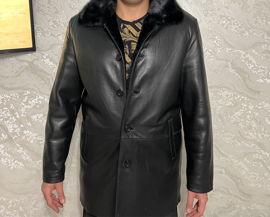 Продам мужскую дубленку