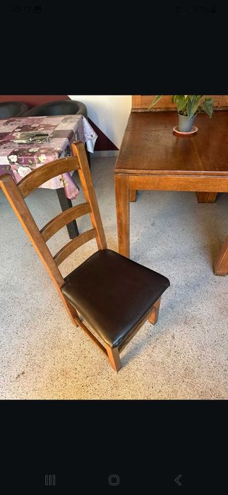 Mese stejar si scaune