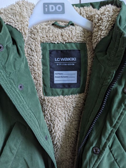Зимняя куртка для мальчика (116 см)