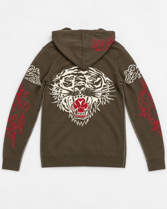 Jacket tiger in the back