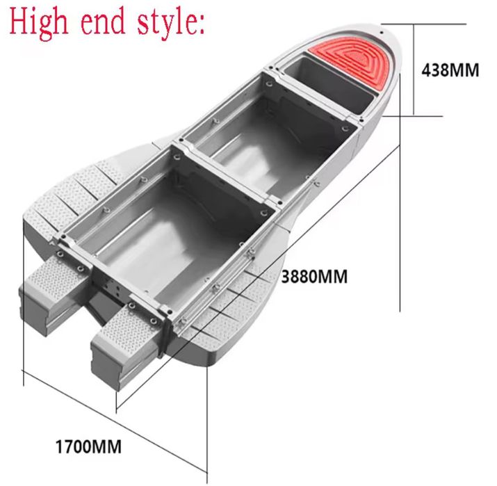 Лодка пластиковая
