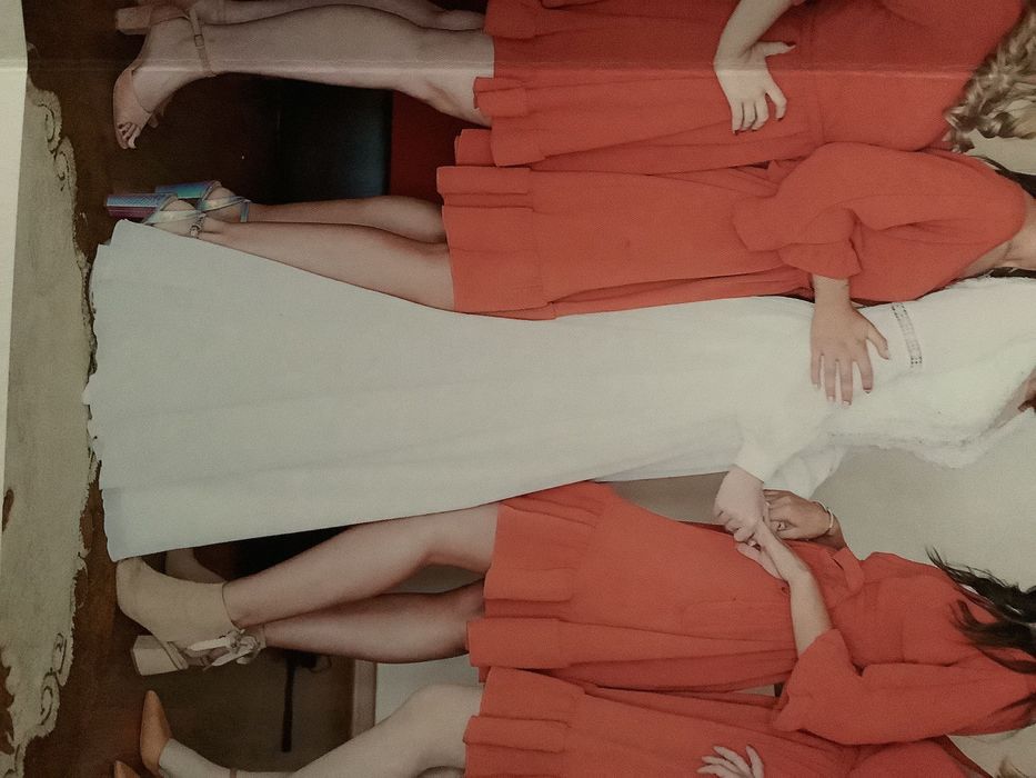 Rochie de mireasă ,diafana