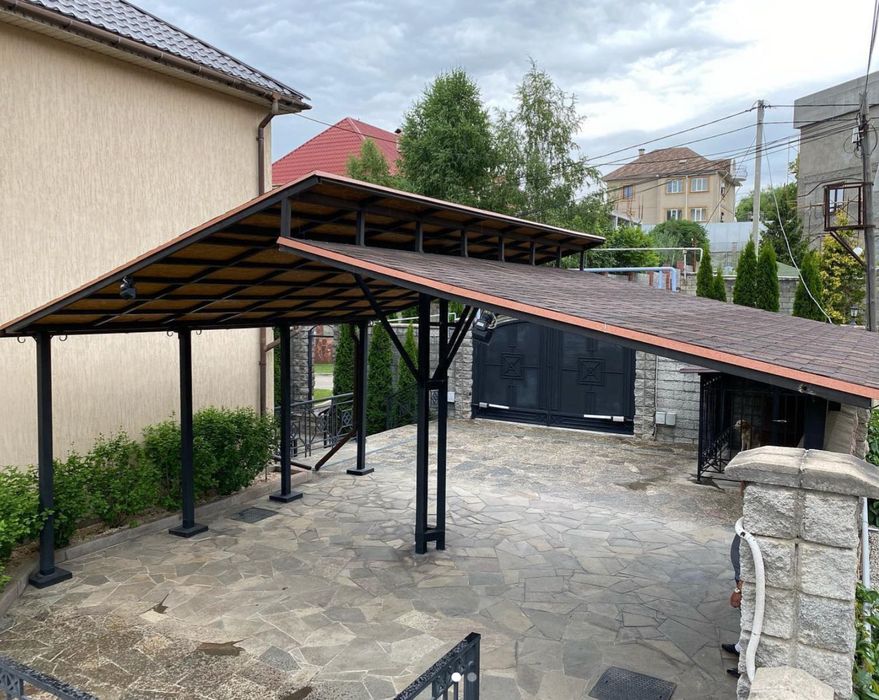 Готовый навес на заказ