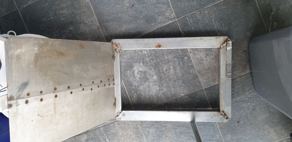 Portita/ Usa soba, cuptor /Semineu inox