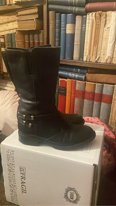 Cizme piele 28 Naf Naf
