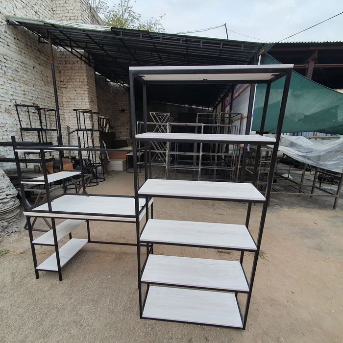 Стилаж книжни полка мега аксия