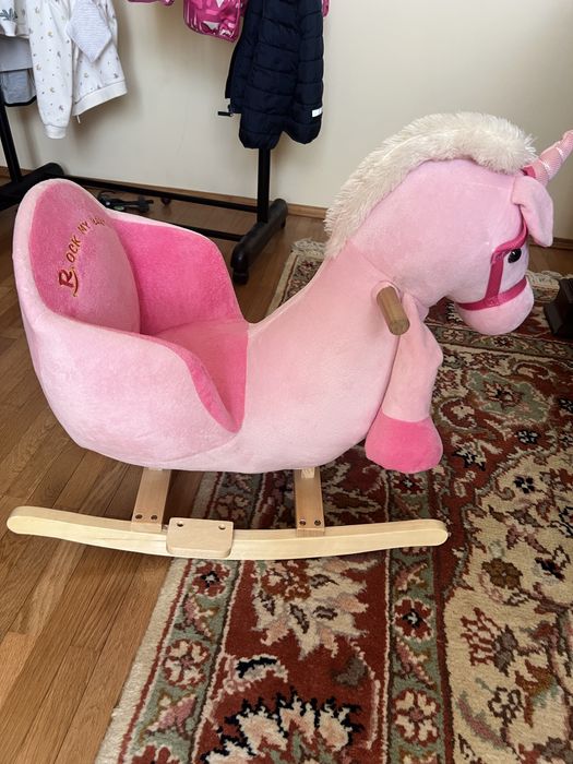 Balansoar lemn unicorn