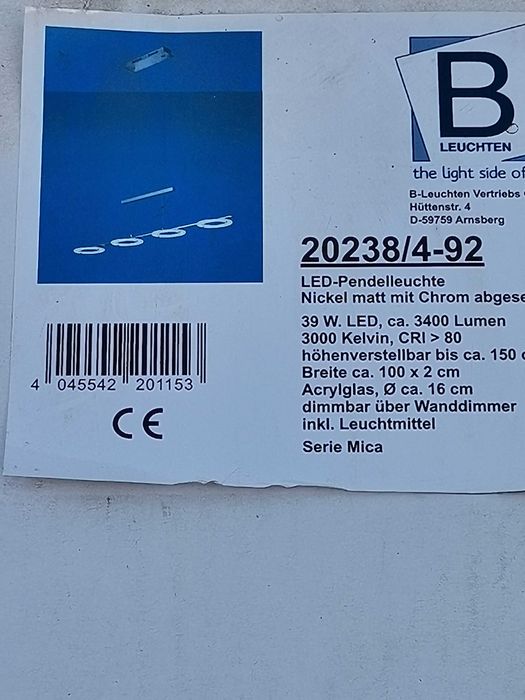 Corpuri iluminat led B-Leuchten Germany