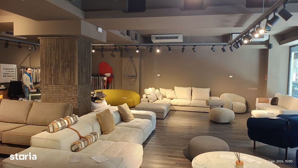 Spatiu comercial tip showroom in Dorobanti-Floreasca , Front 11 m