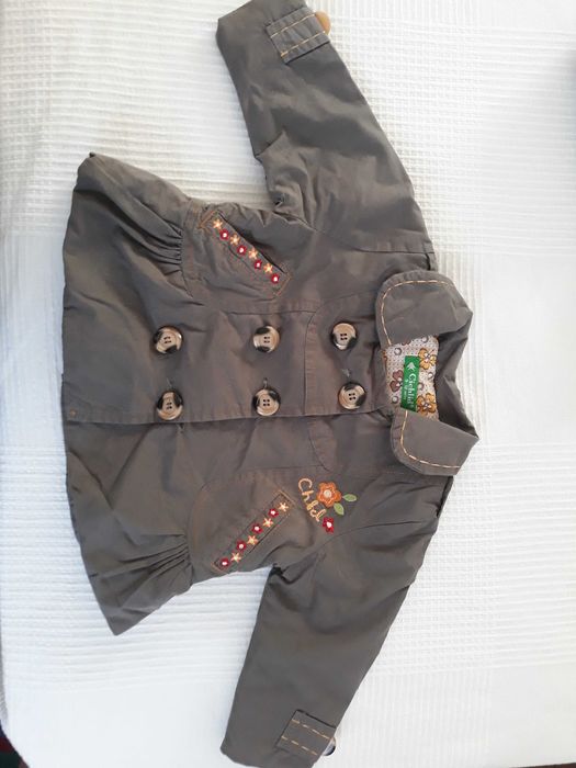 Бебешко яке за момиче 9-12 м.