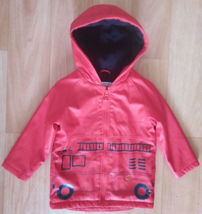 Haină copii,Mothercare, hidrofugă, cu glugă, căptușeală groasă, unisex