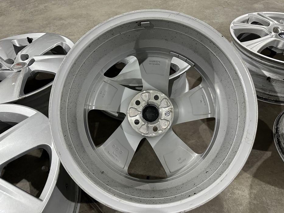 4бр. ОТЛИЧНИ 17” ОРИГИНАЛНИ Джанти 5х100 за -SEAT/AUDI/VW/SKODA/VAG- 7Jx17H2, ET46