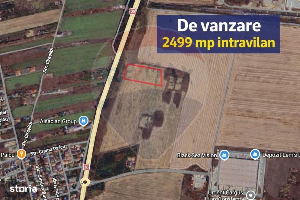 De vanzare teren in Lazu Constanta