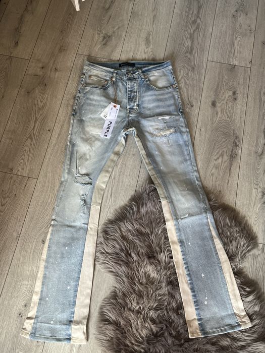 Purple Flared jeans