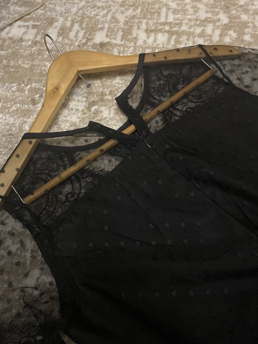 Платье черное летнее