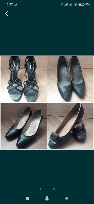 Туфли босоножки 39 - 40 размер