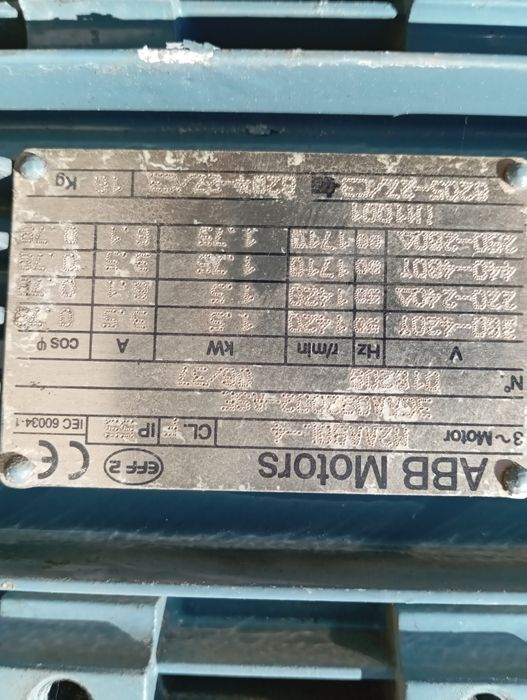Трифазен електромотор АВВ  2.2 kw