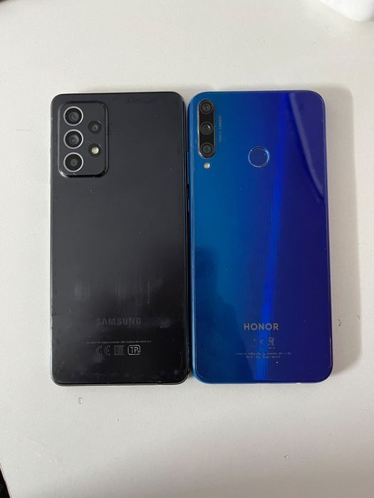 Samsung A52 и Honor 9c