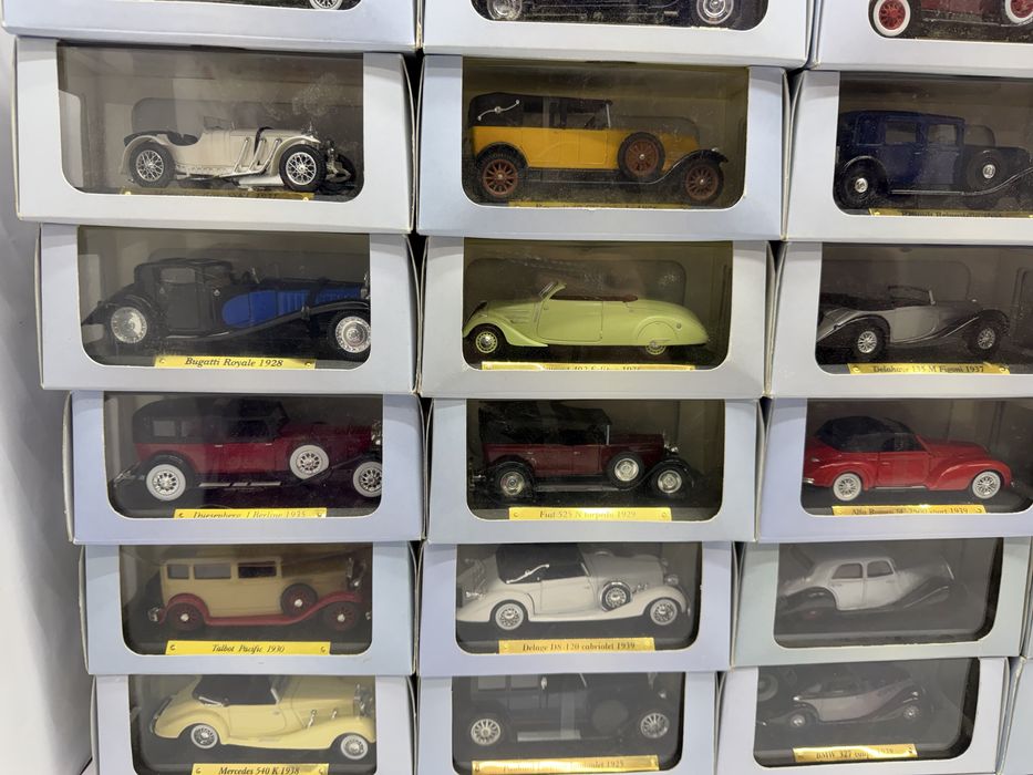 Lot 34 machete auto scara 1:43(11cm) colectia Atlas Franta Retro