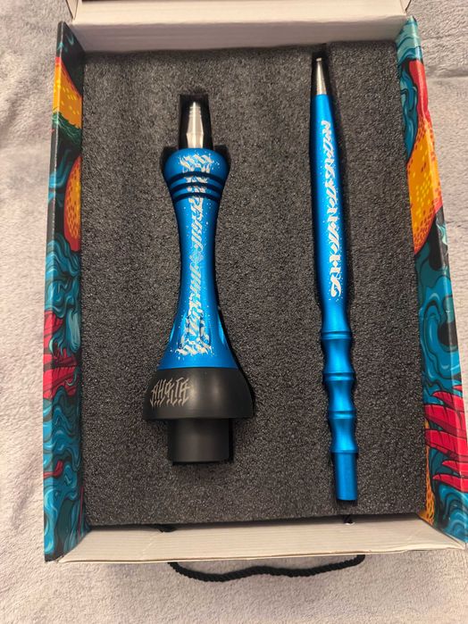 Narghilea Alpha Hookah Model X albastra