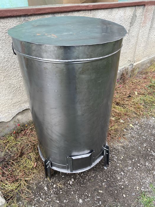 Sobă pe rumeguș mare