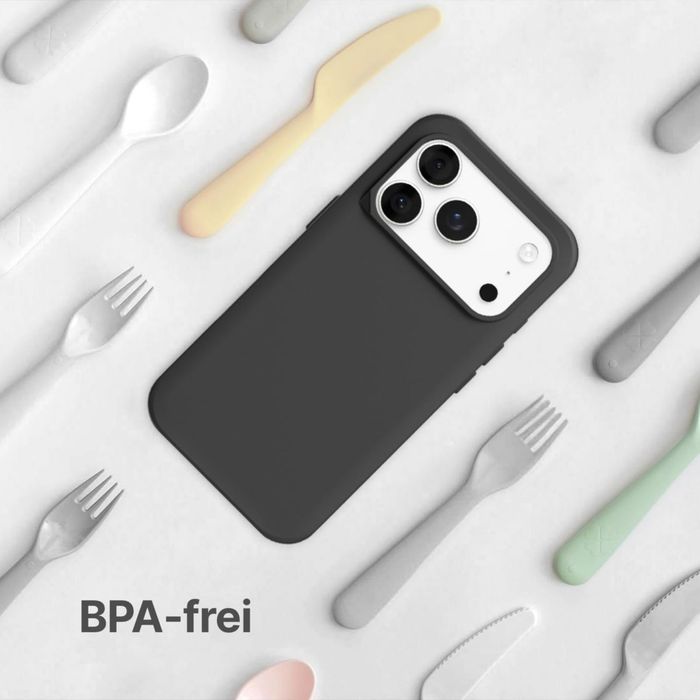 RhinoShield MagSafe Husă SolidX Protecţie consolidată la şocuri – Negru iPhone Air