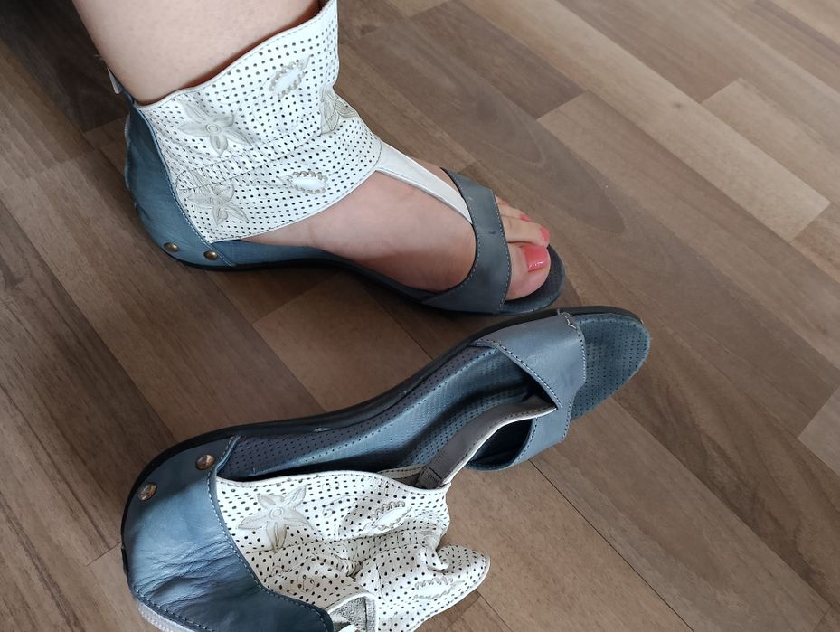 Сандали кожаные, 36 размер