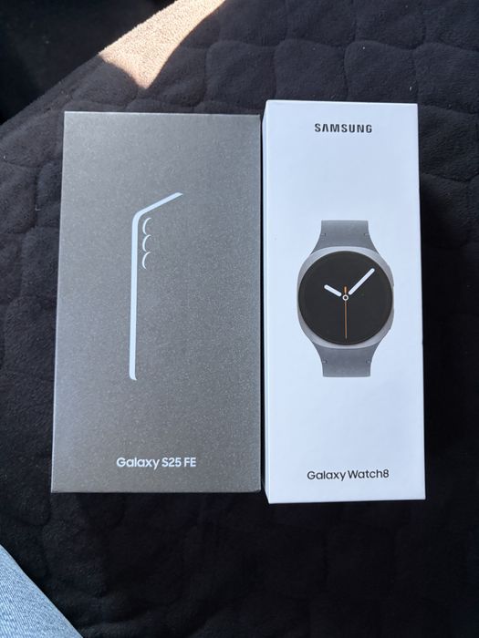 Samsung S25 FE & Ceas Galaxy Watch 8
