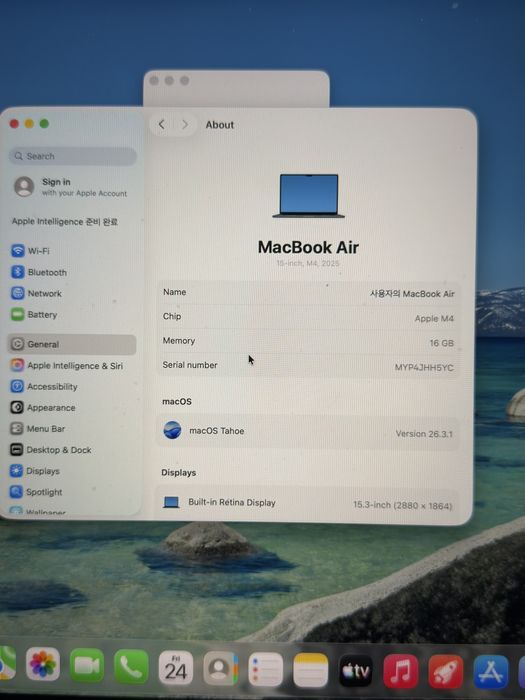 MacBook Air M4, 16/512gb, 15.3 inch