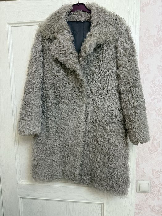 Шуба из натуральной овчины Тиградо