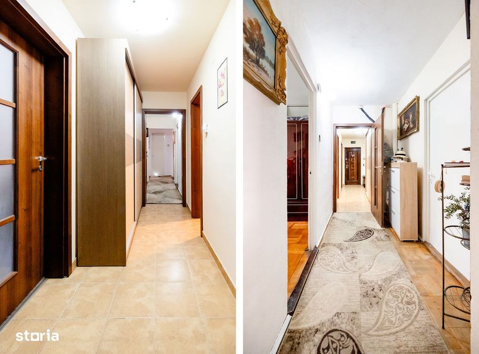 Apartament 5 camere, decomandat, centrala, etaj 2 - Miorita — fotografia 3