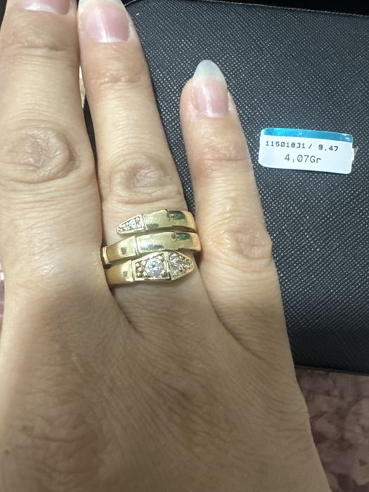 Золотое кольцо Булгари