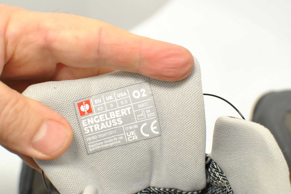 Engelbert Strauss ghete de piele cu BOA marimea 43  (3834E24)