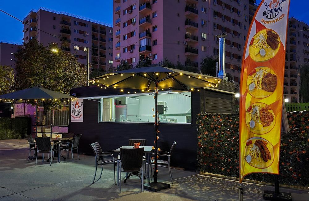 Inchiriat container fast food - FARA UTILAJE !! Horeca + WC