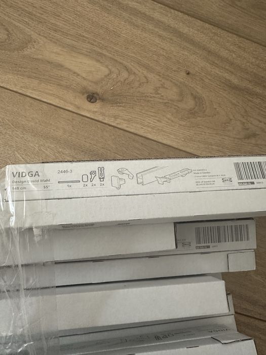 Set sine perdele Vidga 1,45 x8