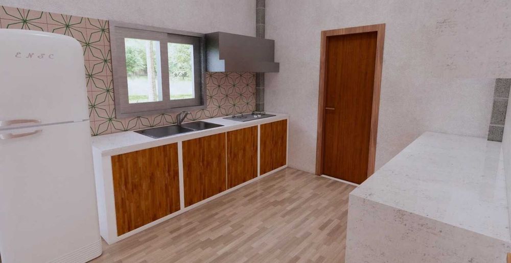 НА ИЗПЛАЩАНЕ - Евтина двуетажна сглобяема къща с 4 спални, 182 кв. м