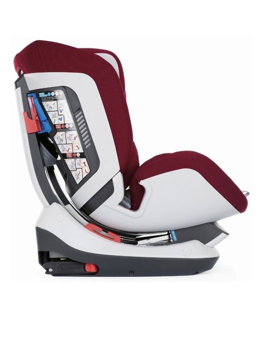 Автокресло красное Chicco