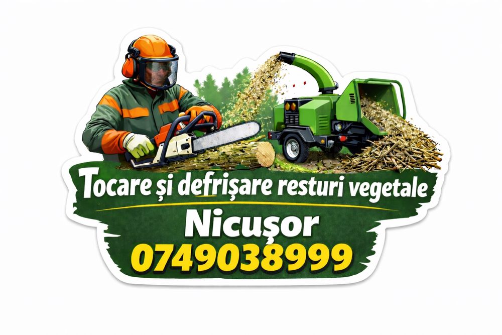 Tocare și defrișare resturi vegetale SIBIU