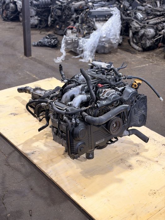 Контрактный двигатель EJ204 привозной мотор ej20 Subaru