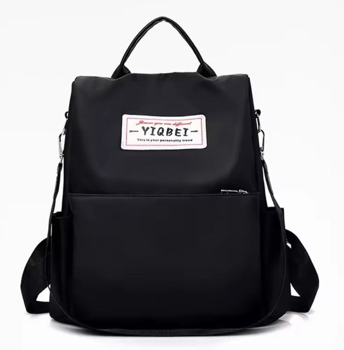 Универсална черна раница QIYIBEI- за работа и разходки
