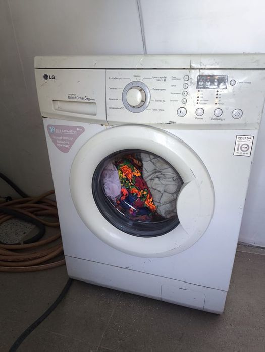 LG автомат кір жуғыш машина