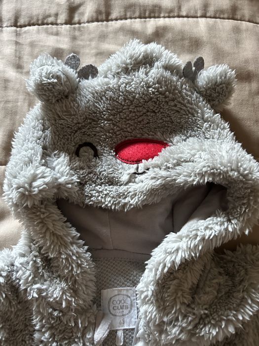 НОВ!КОЛЕДЕН!Бебешки пухен космонавт