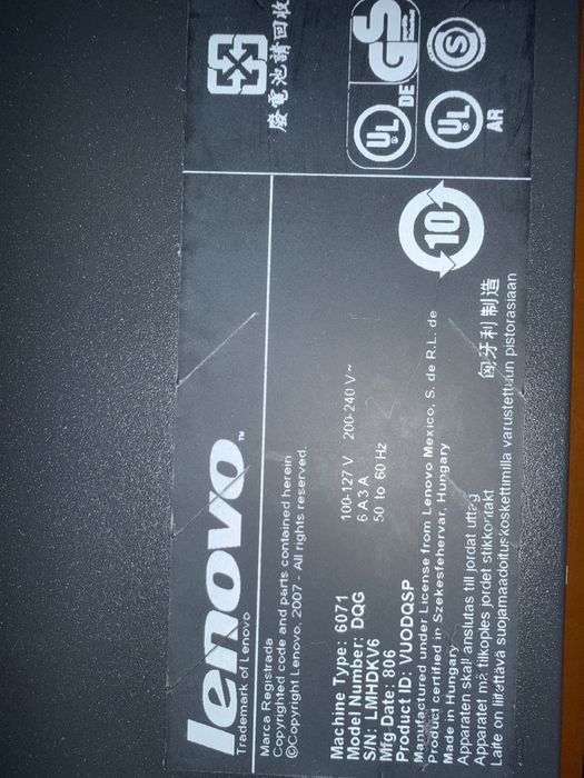 PC Lenovo Core 2 Duo – funcțional