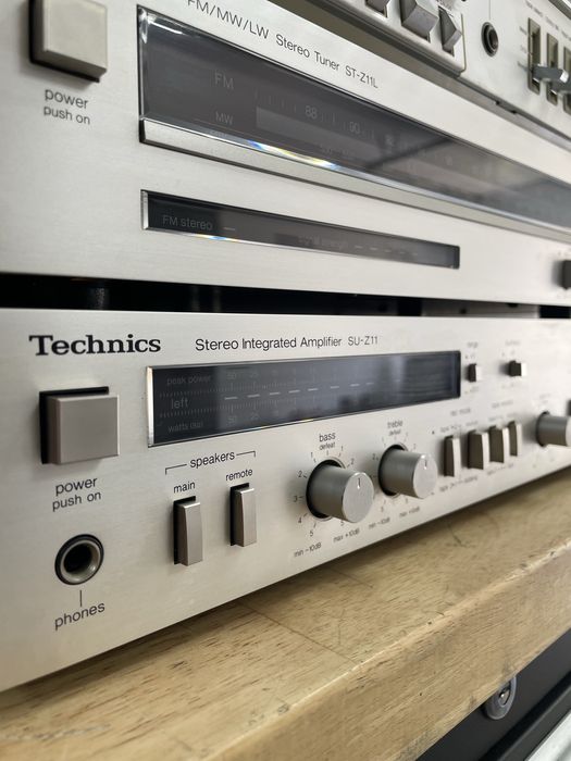 Linie technics su z11 , tuner st z11l, deck rs m205